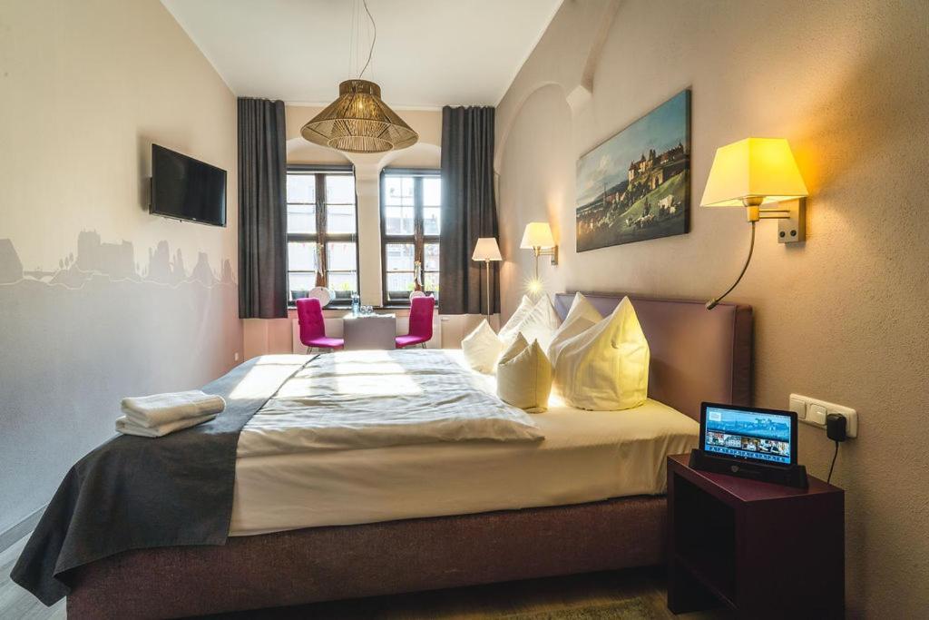 Pirnscher Hof - Hotel Garni Pirna Esterno foto